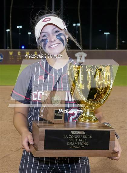 Thumbnail 1 in Coconino vs Salpointe Catholic (AIA 4A Final Awards) photogallery.
