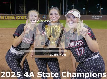 Thumbnail 1 in Coconino vs Salpointe Catholic (AIA 4A Final Awards) photogallery.