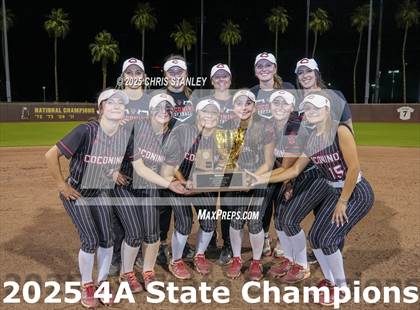 Thumbnail 3 in Coconino vs Salpointe Catholic (AIA 4A Final Awards) photogallery.