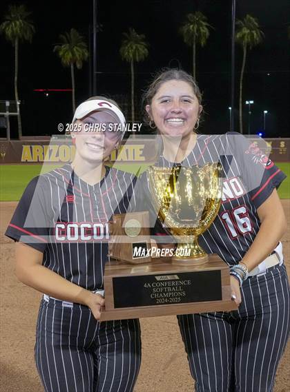Thumbnail 2 in Coconino vs Salpointe Catholic (AIA 4A Final Awards) photogallery.