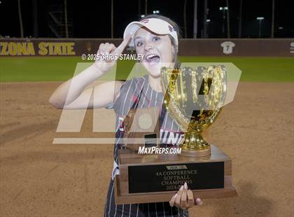 Thumbnail 2 in Coconino vs Salpointe Catholic (AIA 4A Final Awards) photogallery.