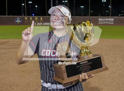Thumbnail 1 in Coconino vs Salpointe Catholic (AIA 4A Final Awards) photogallery.