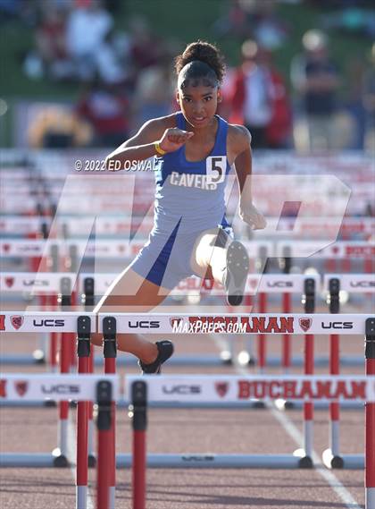 Thumbnail 1 in CIF State Track and Field Championship (Girls 100 Meter Hurdles) photogallery.