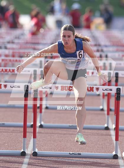Thumbnail 3 in CIF State Track and Field Championship (Girls 100 Meter Hurdles) photogallery.