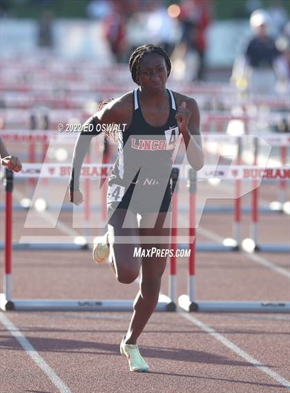 Thumbnail 1 in CIF State Track and Field Championship (Girls 100 Meter Hurdles) photogallery.