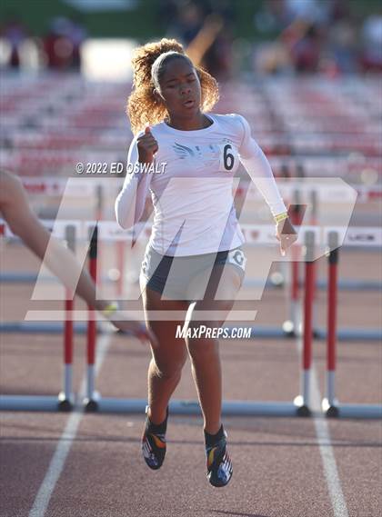 Thumbnail 1 in CIF State Track and Field Championship (Girls 100 Meter Hurdles) photogallery.
