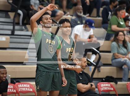 Thumbnail 2 in Long Beach Poly @ Orange Lutheran (CIF-SS D2AA Playoffs) photogallery.