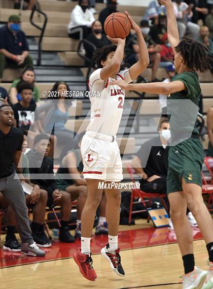 Thumbnail 1 in Long Beach Poly @ Orange Lutheran (CIF-SS D2AA Playoffs) photogallery.