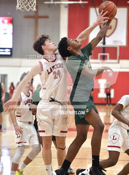 Thumbnail 3 in Long Beach Poly @ Orange Lutheran (CIF-SS D2AA Playoffs) photogallery.