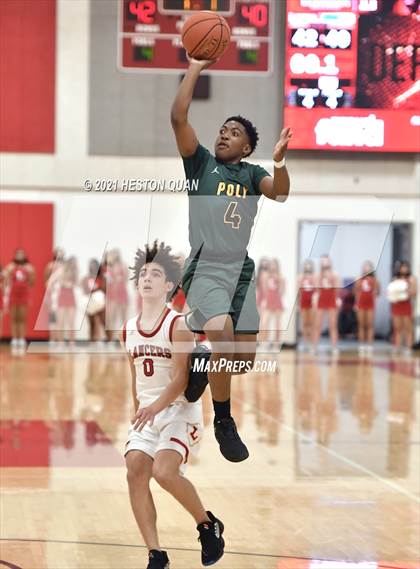 Thumbnail 2 in Long Beach Poly @ Orange Lutheran (CIF-SS D2AA Playoffs) photogallery.