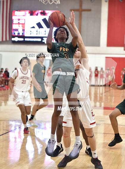 Thumbnail 2 in Long Beach Poly @ Orange Lutheran (CIF-SS D2AA Playoffs) photogallery.