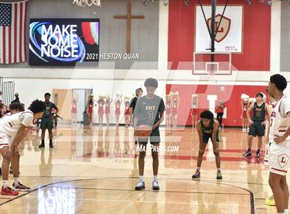 Thumbnail 1 in Long Beach Poly @ Orange Lutheran (CIF-SS D2AA Playoffs) photogallery.