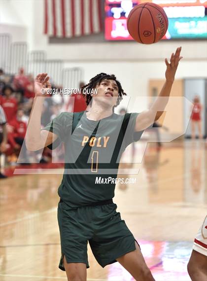 Thumbnail 3 in Long Beach Poly @ Orange Lutheran (CIF-SS D2AA Playoffs) photogallery.