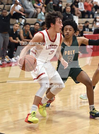 Thumbnail 3 in Long Beach Poly @ Orange Lutheran (CIF-SS D2AA Playoffs) photogallery.