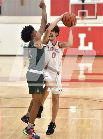 Thumbnail 2 in Long Beach Poly @ Orange Lutheran (CIF-SS D2AA Playoffs) photogallery.