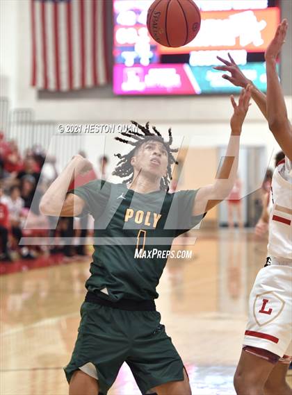 Thumbnail 2 in Long Beach Poly @ Orange Lutheran (CIF-SS D2AA Playoffs) photogallery.