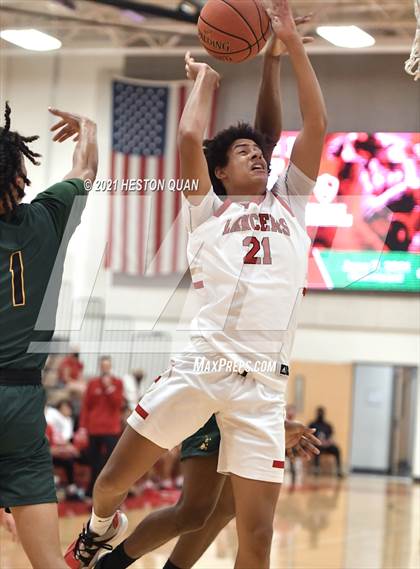 Thumbnail 1 in Long Beach Poly @ Orange Lutheran (CIF-SS D2AA Playoffs) photogallery.