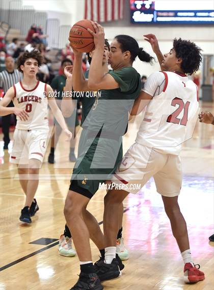 Thumbnail 3 in Long Beach Poly @ Orange Lutheran (CIF-SS D2AA Playoffs) photogallery.