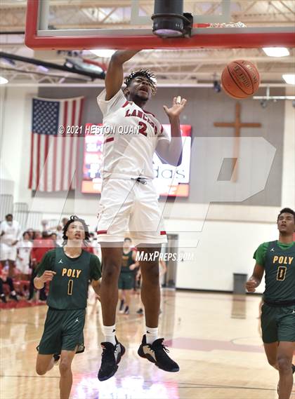 Thumbnail 3 in Long Beach Poly @ Orange Lutheran (CIF-SS D2AA Playoffs) photogallery.
