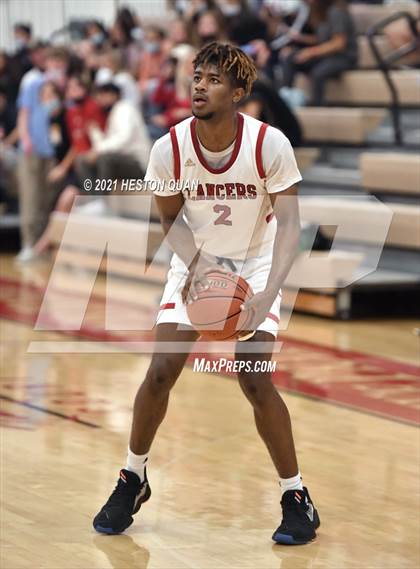 Thumbnail 1 in Long Beach Poly @ Orange Lutheran (CIF-SS D2AA Playoffs) photogallery.
