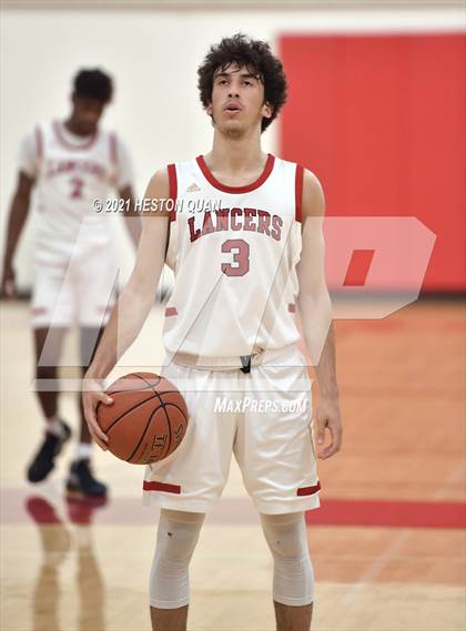 Thumbnail 3 in Long Beach Poly @ Orange Lutheran (CIF-SS D2AA Playoffs) photogallery.