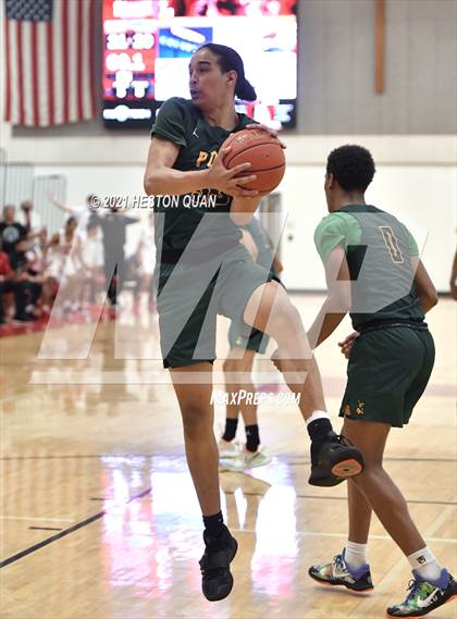 Thumbnail 1 in Long Beach Poly @ Orange Lutheran (CIF-SS D2AA Playoffs) photogallery.