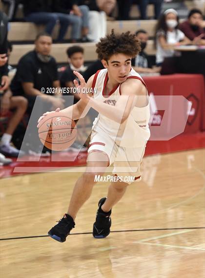 Thumbnail 3 in Long Beach Poly @ Orange Lutheran (CIF-SS D2AA Playoffs) photogallery.