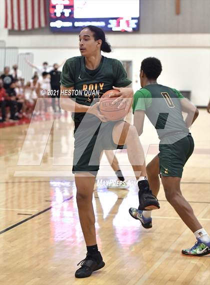 Thumbnail 2 in Long Beach Poly @ Orange Lutheran (CIF-SS D2AA Playoffs) photogallery.