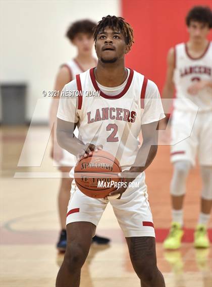 Thumbnail 2 in Long Beach Poly @ Orange Lutheran (CIF-SS D2AA Playoffs) photogallery.