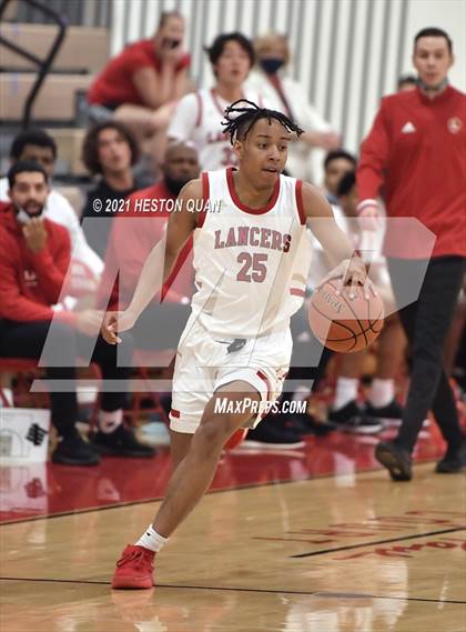 Thumbnail 3 in Long Beach Poly @ Orange Lutheran (CIF-SS D2AA Playoffs) photogallery.