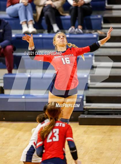 Thumbnail 3 in Sandy Creek vs. Greater Atlanta Christian (GHSA 3A Championship) photogallery.