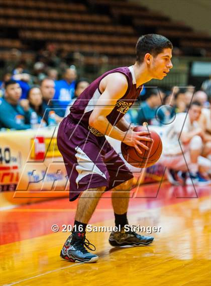 Thumbnail 3 in Fresno Christian vs. Kern Valley (CIF CS D5 Final) photogallery.