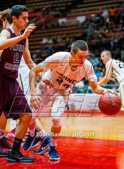 Thumbnail 1 in Fresno Christian vs. Kern Valley (CIF CS D5 Final) photogallery.