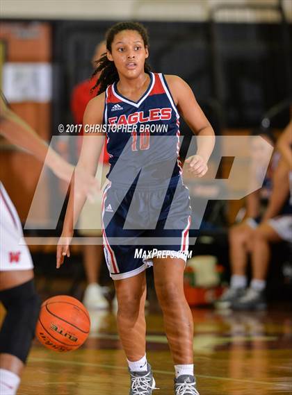 Thumbnail 2 in The Woodlands vs Memorial (McDonald's Texas Invitational) photogallery.