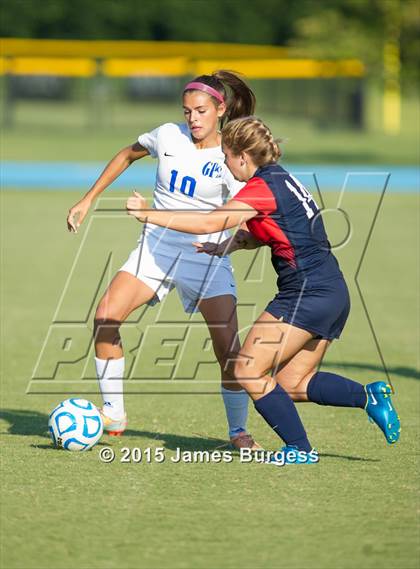 Thumbnail 3 in Girls Prep vs Brentwood Academy photogallery.