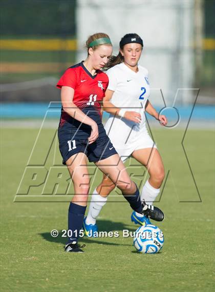 Thumbnail 2 in Girls Prep vs Brentwood Academy photogallery.