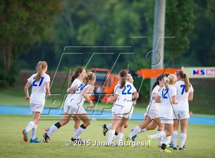 Thumbnail 2 in Girls Prep vs Brentwood Academy photogallery.