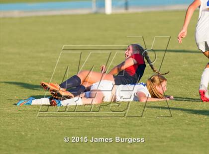 Thumbnail 2 in Girls Prep vs Brentwood Academy photogallery.