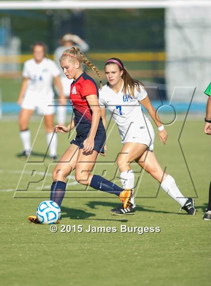 Thumbnail 3 in Girls Prep vs Brentwood Academy photogallery.