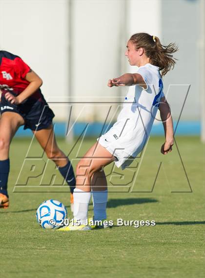Thumbnail 2 in Girls Prep vs Brentwood Academy photogallery.