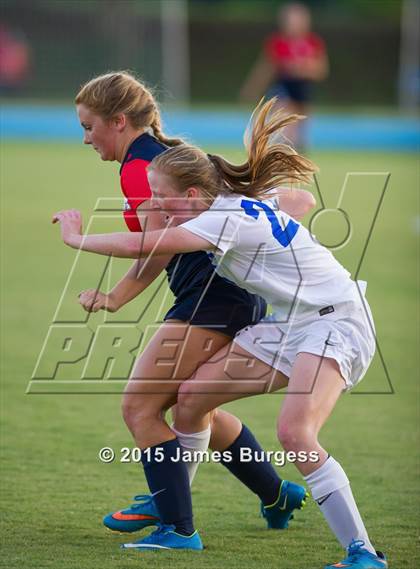 Thumbnail 2 in Girls Prep vs Brentwood Academy photogallery.
