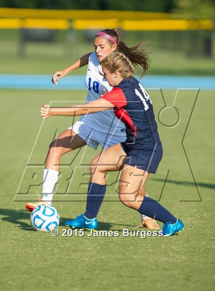Thumbnail 1 in Girls Prep vs Brentwood Academy photogallery.
