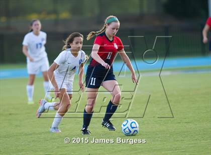 Thumbnail 1 in Girls Prep vs Brentwood Academy photogallery.