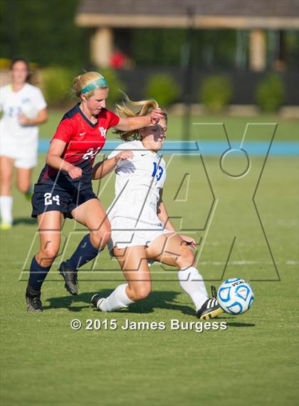 Thumbnail 3 in Girls Prep vs Brentwood Academy photogallery.