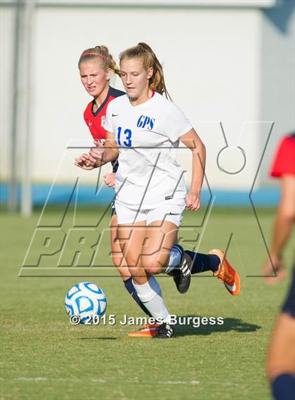 Thumbnail 2 in Girls Prep vs Brentwood Academy photogallery.