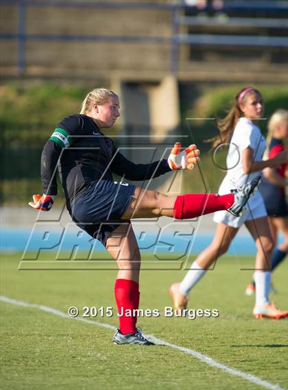 Thumbnail 3 in Girls Prep vs Brentwood Academy photogallery.