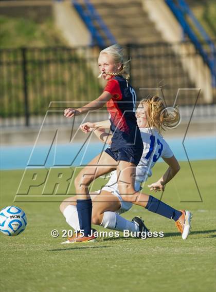 Thumbnail 2 in Girls Prep vs Brentwood Academy photogallery.