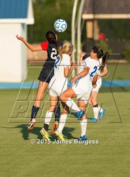 Thumbnail 3 in Girls Prep vs Brentwood Academy photogallery.