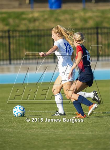 Thumbnail 3 in Girls Prep vs Brentwood Academy photogallery.