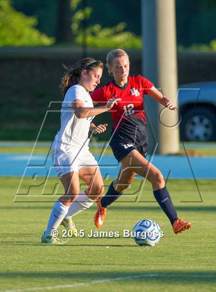 Thumbnail 2 in Girls Prep vs Brentwood Academy photogallery.